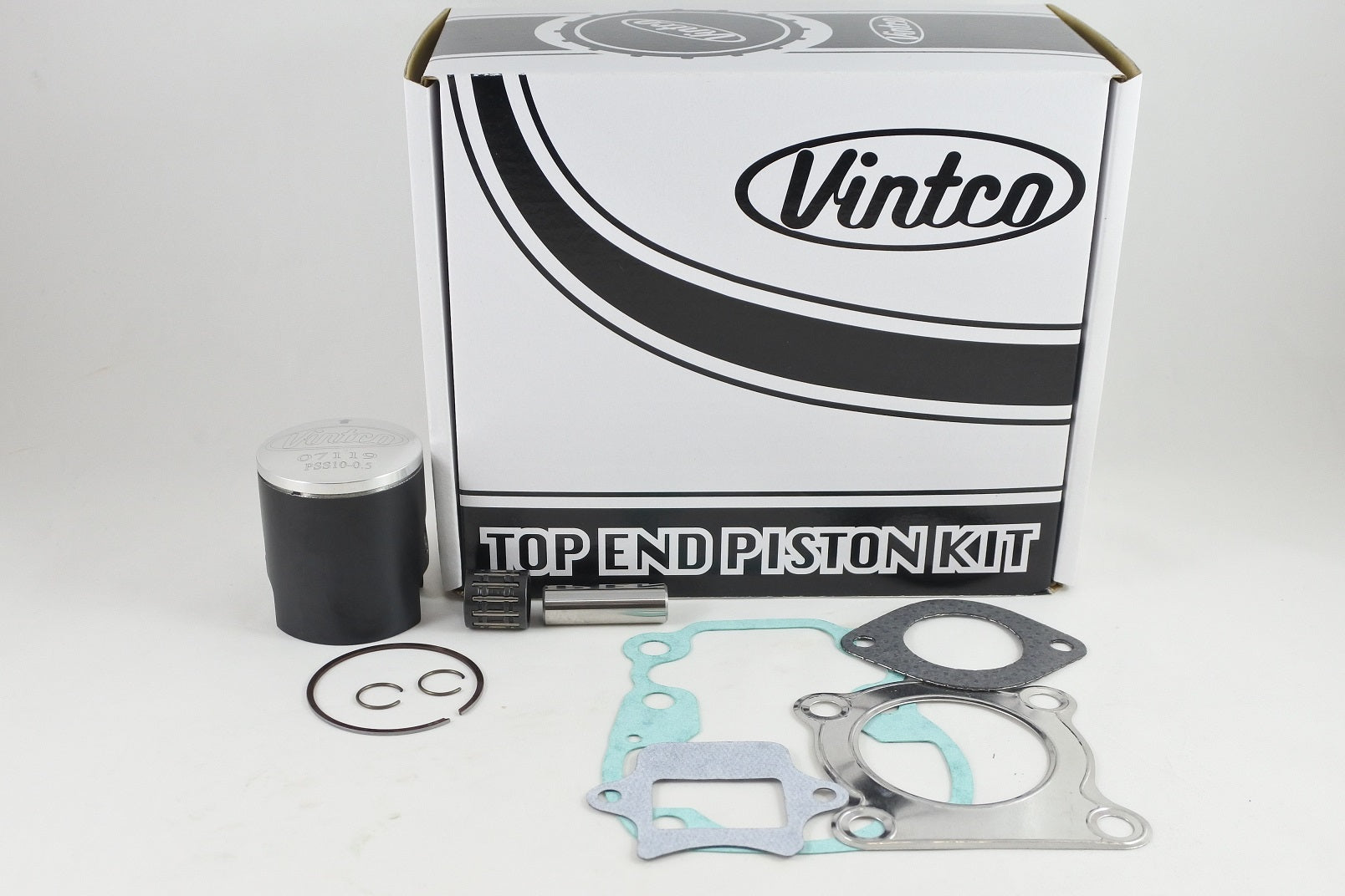 TOP END PISTON KIT 77-77 SUZUKI RM 80 49.50mm 0.5mm OVER VINTCO KTS11-0.5