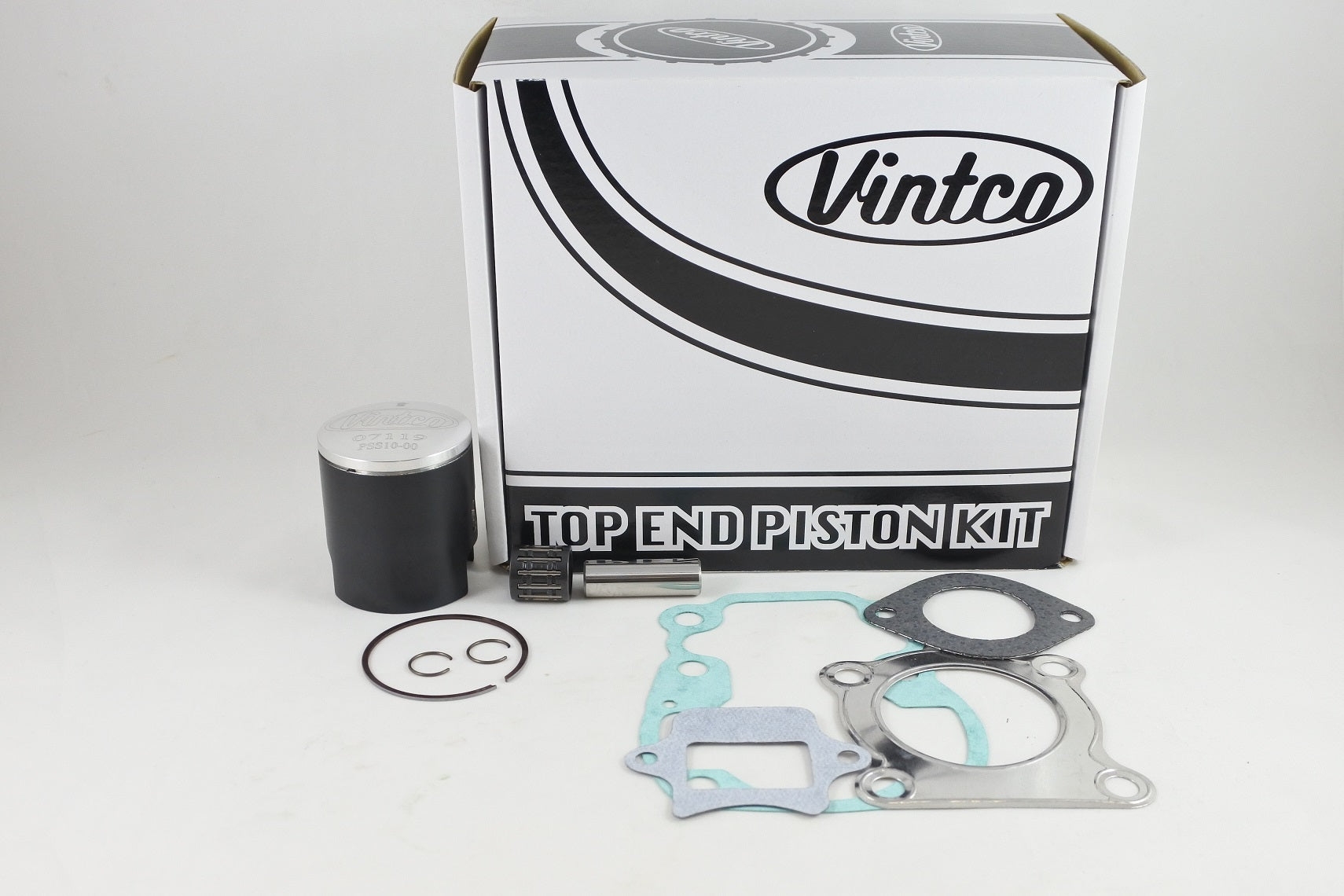 TOP END PISTON KIT 77-77 SUZUKI RM 80 49.00mm STANDARD VINTCO KTS11-00