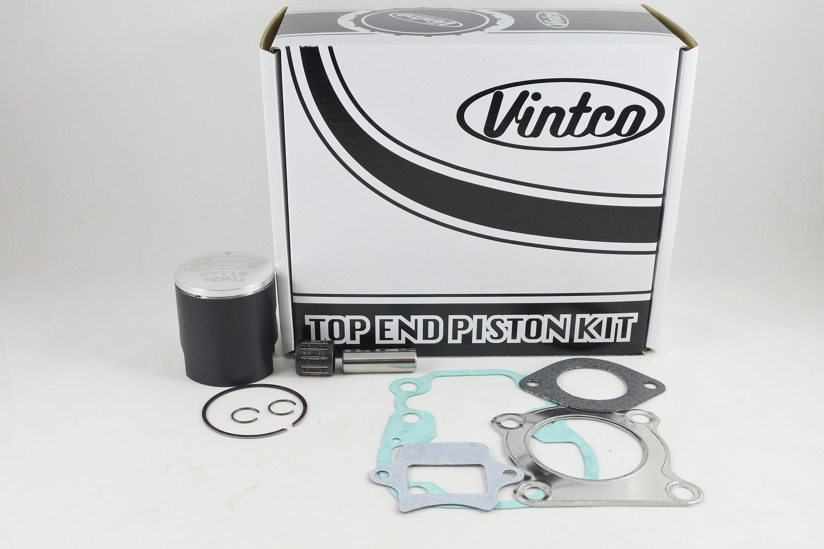 TOP END PISTON KIT 77-77 SUZUKI RM 80 50.00mm 1.0mm OVER VINTCO KTS11-1.0