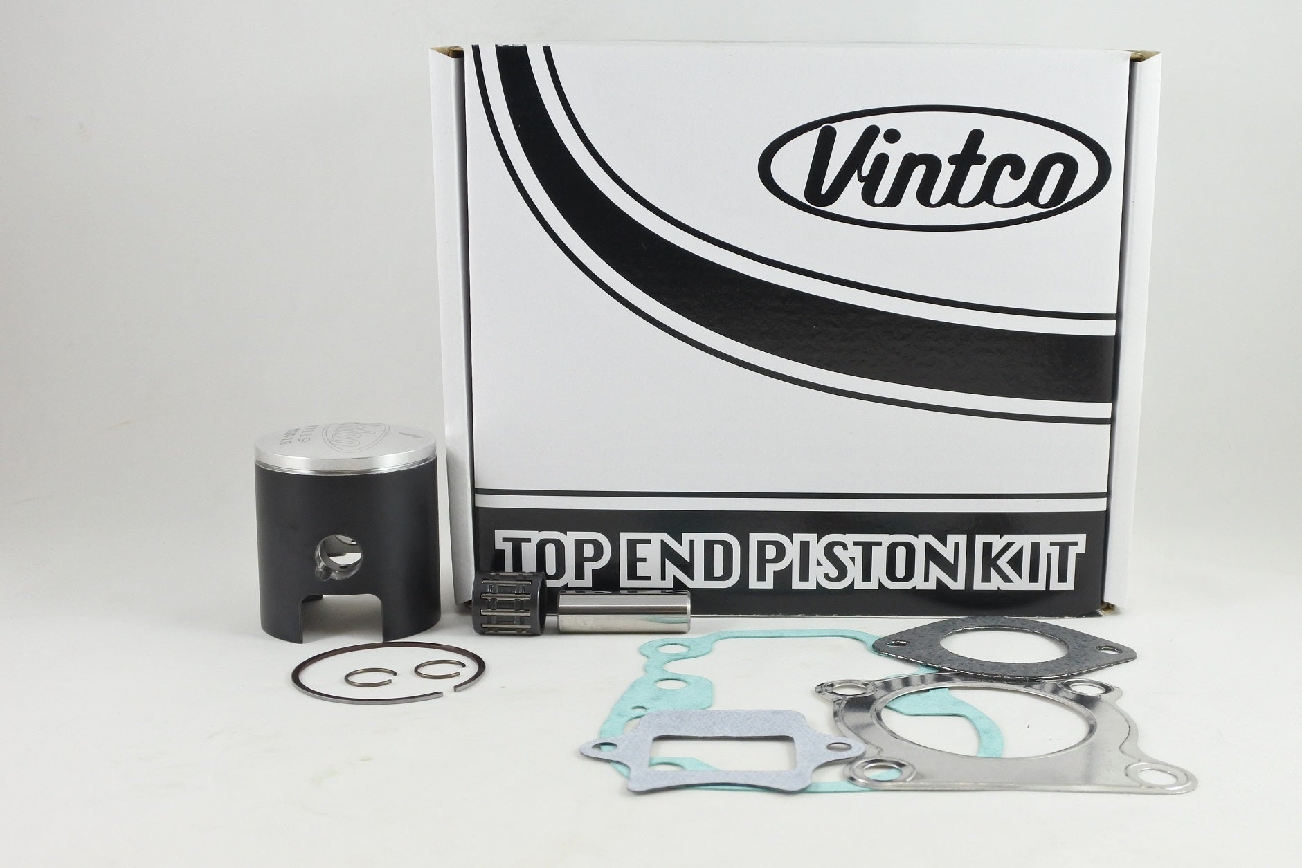 TOP END PISTON KIT 77-77 SUZUKI RM 80 51mm 2.0mm OVER VINTCO KTS11-2.0