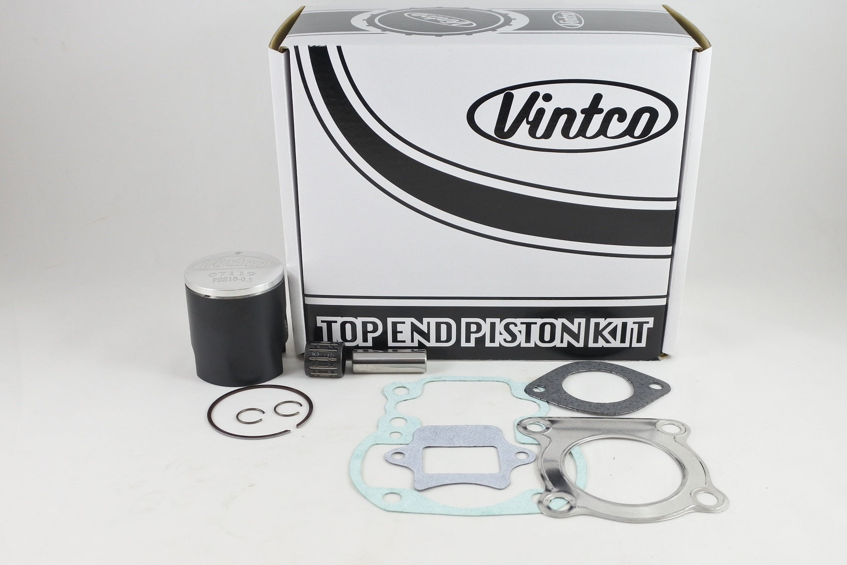 TOP END PISTON KIT 78-81 SUZUKI RM 80 49.5mm 0.5mm OVER VINTCO KTS12-0.5