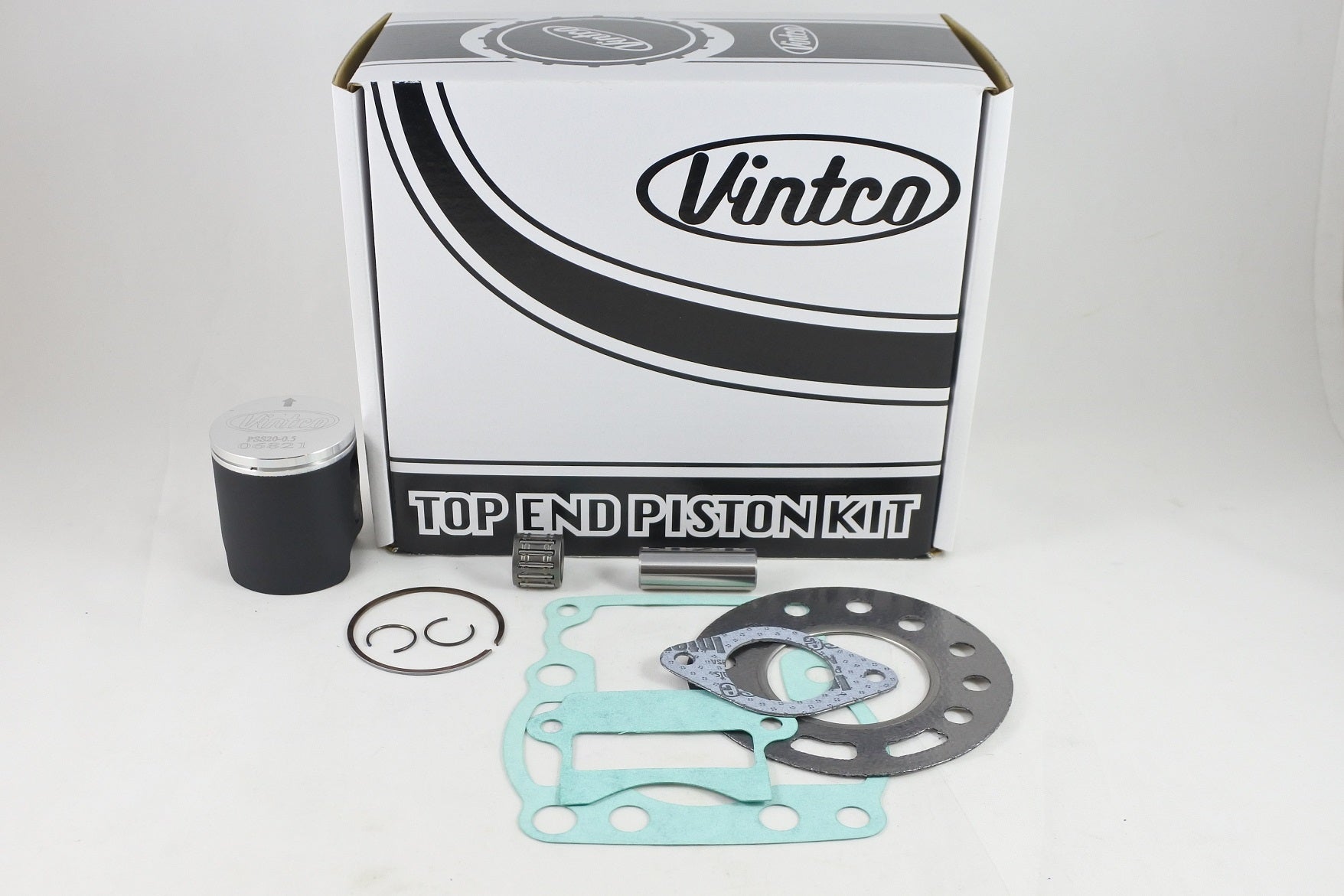 TOP END PISTON KIT 86-87 SUZUKI RM 80 48mm 0.5mm OVER VINTCO KTS13-0.5