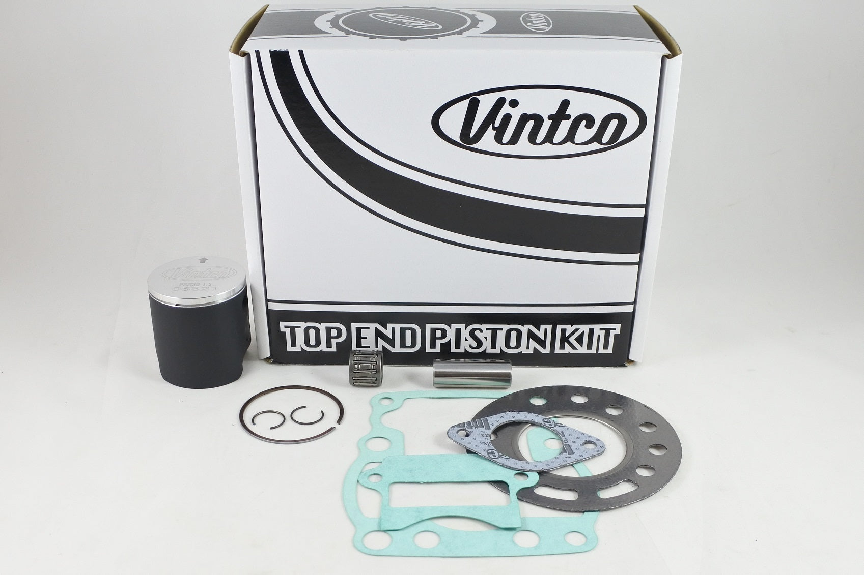 TOP END PISTON KIT 86-87 SUZUKI RM 80 49.0mm 1.5mm OVER VINTCO KTS13-1.5