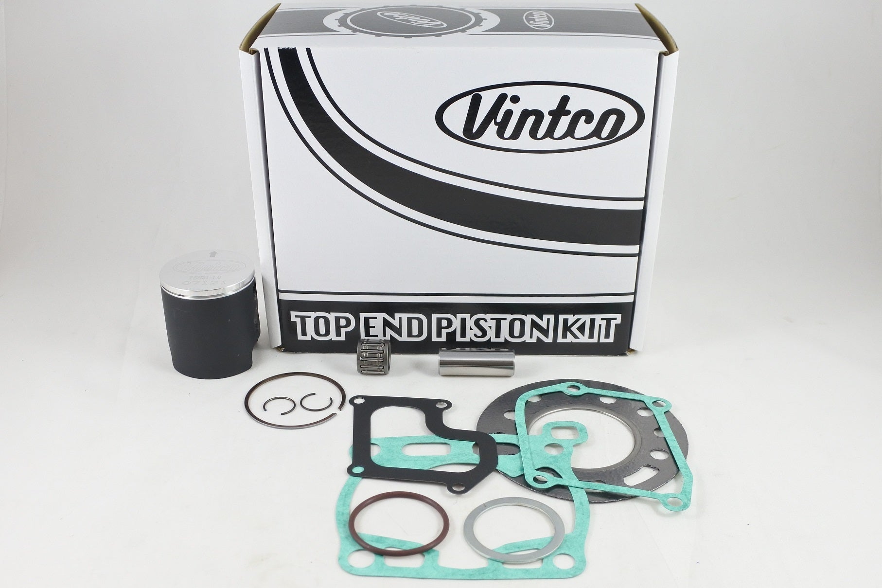 TOP END PISTON KIT 89-90 SUZUKI RM 80 48.00mm +1.0mm OVER VINTCO KTS14-1.0