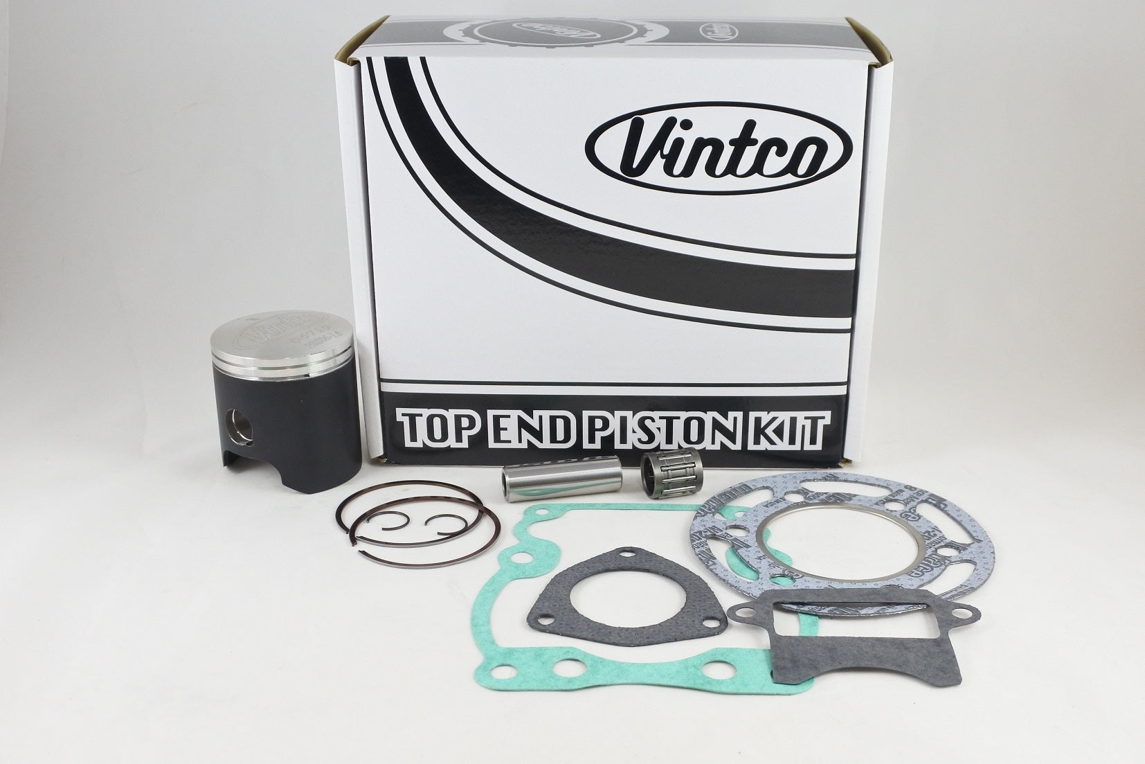 TOP END PISTON KIT 81-81 SUZUKI RM 125 55.50mm 1.5mm OVER VINTCO KTS15-1.5
