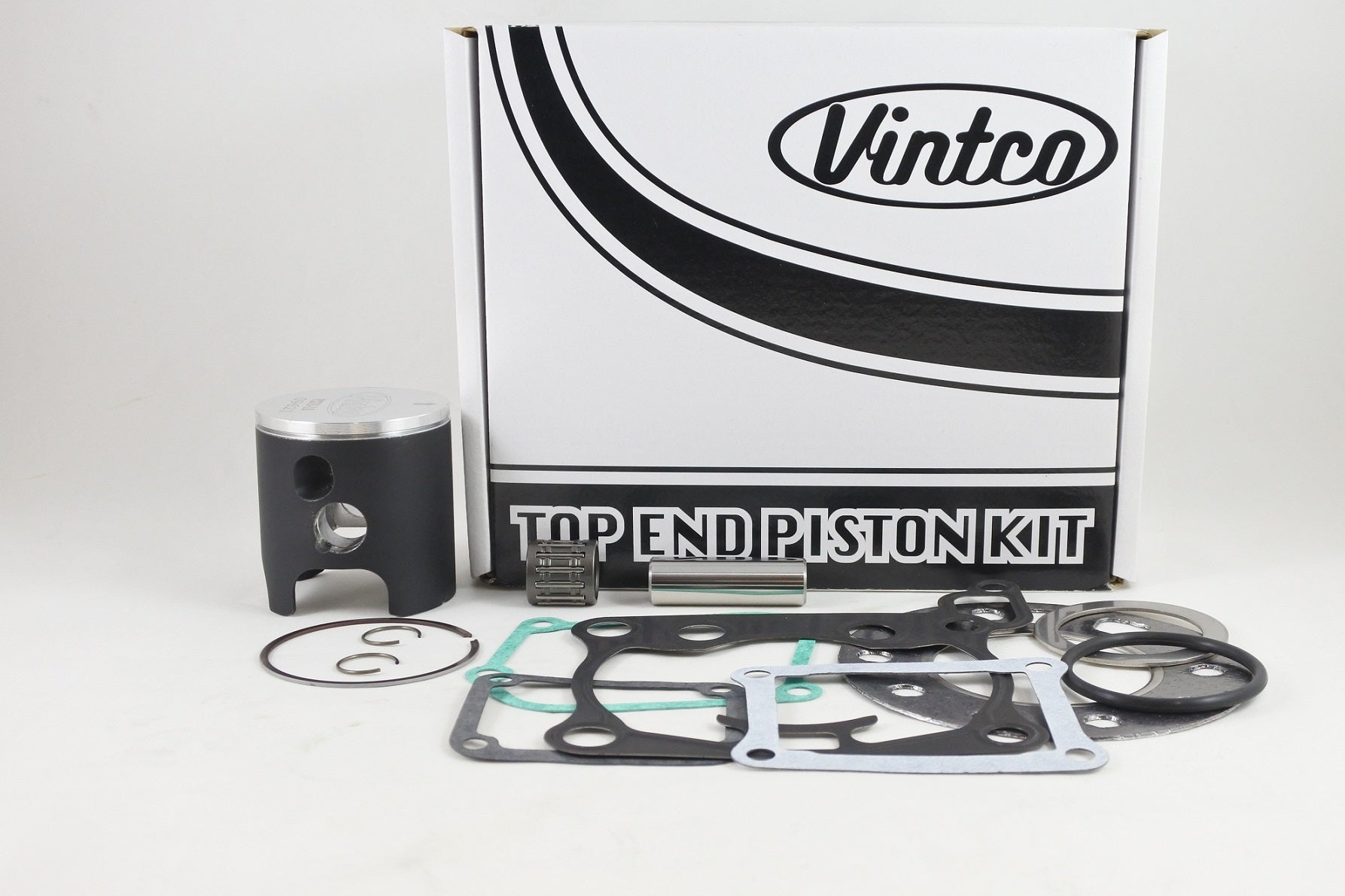 TOP END PISTON KIT 87-87 SUZUKI RM 125 55.00mm 1.0mm OVER VINTCO