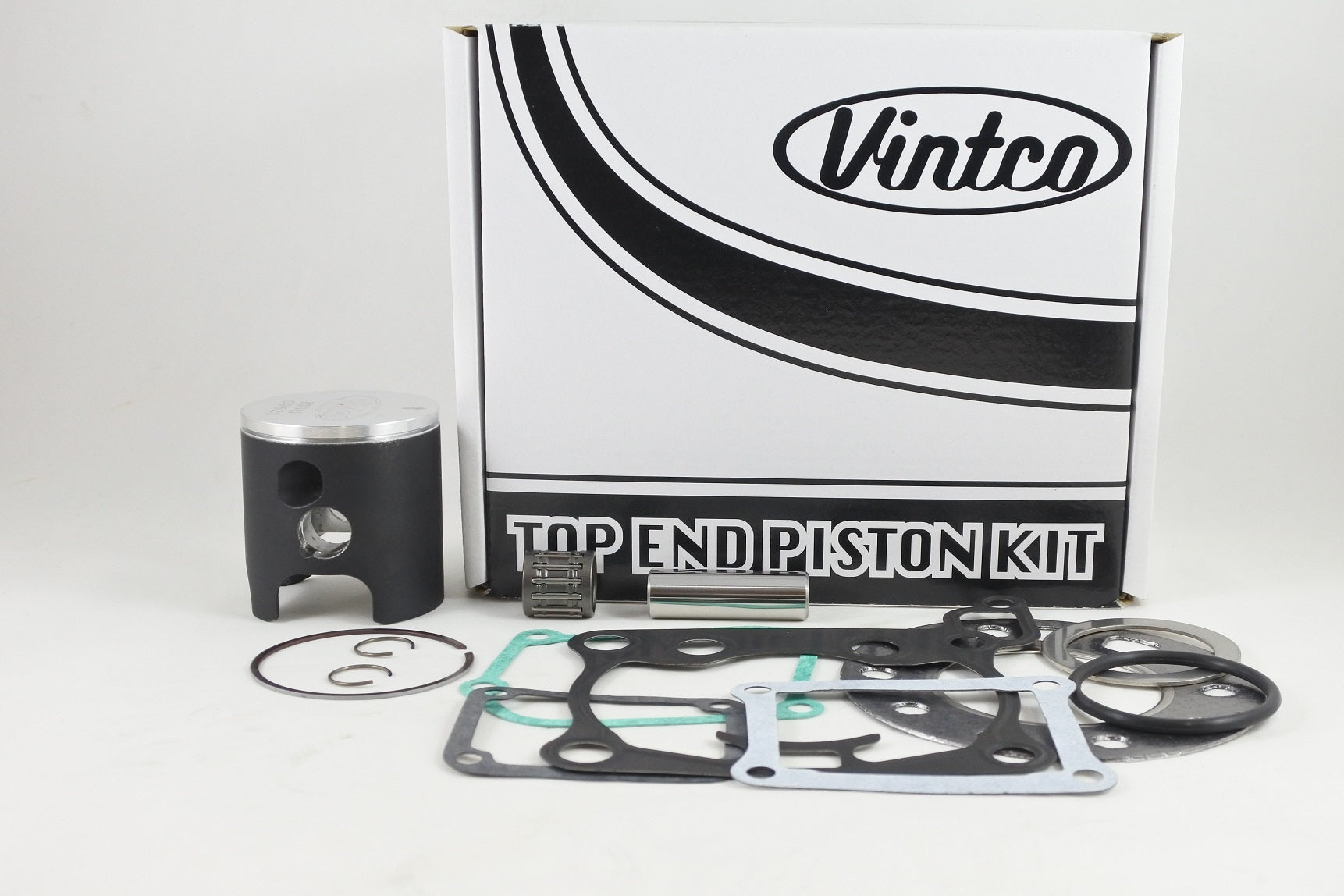 TOP END PISTON KIT 87-87 SUZUKI RM 125 55.5mm 1.5mm OVER VINTCO KTS19-1.5