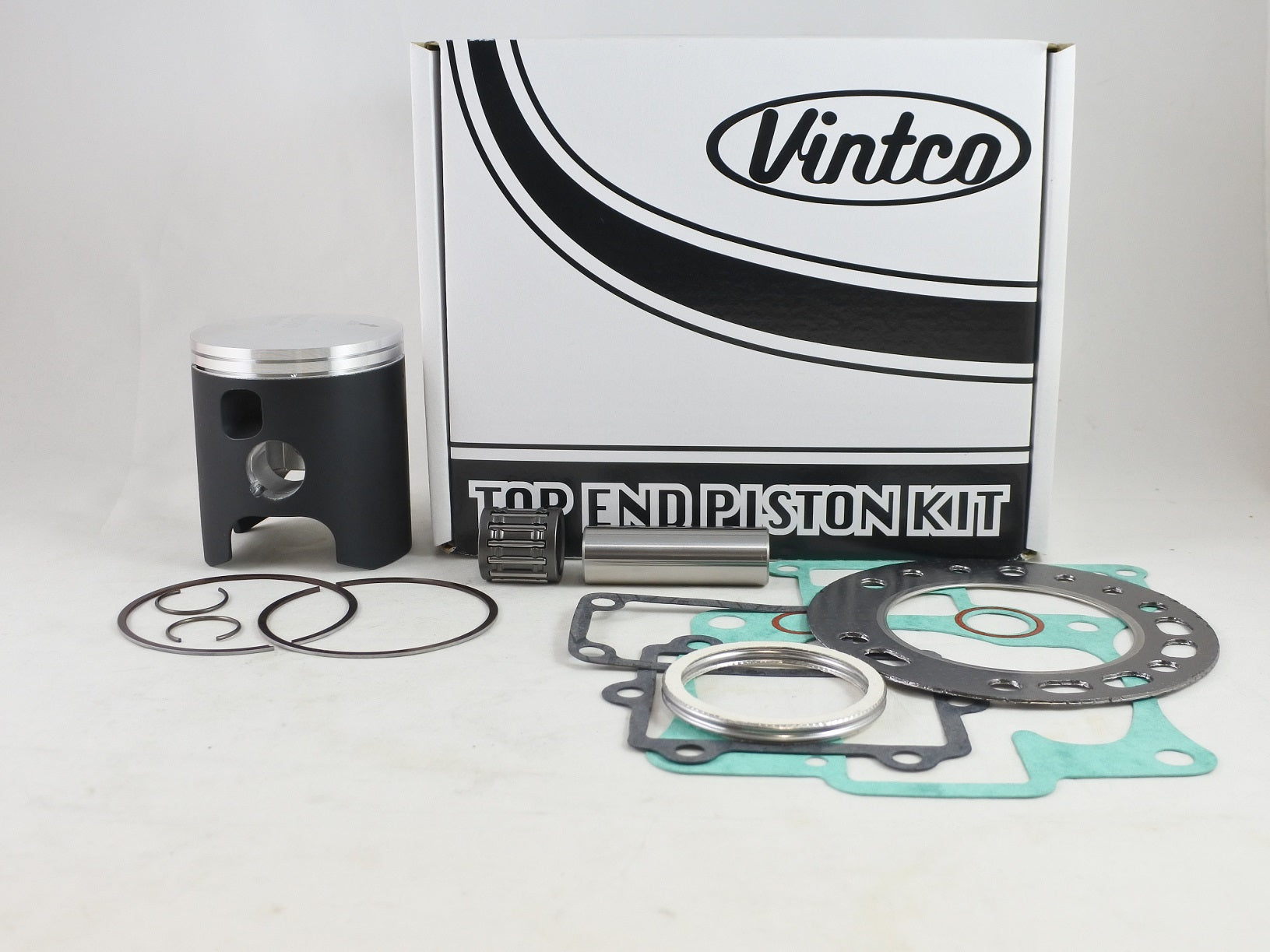 TOP END PISTON KIT 88-92 SUZUKI LT250R 68mm 1.0mm OVER VINTCO KTS28-1.0