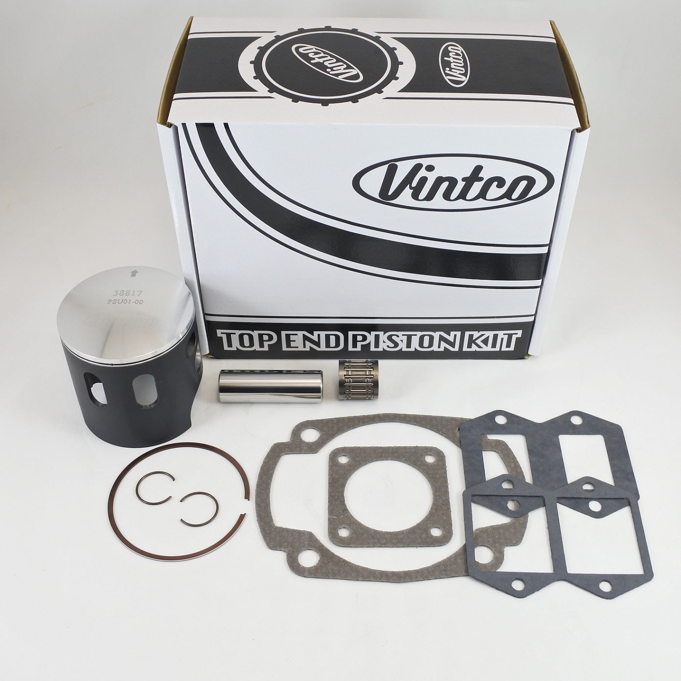 TOP END PISTON KIT 80-81 HUSQVARNA CR OR WR 250 69.5mm STANDARD VINTCO KTU03-00