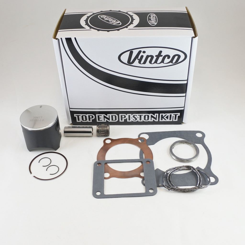 TOP END PISTON KIT 77-78 YAMAHA YZ 125 57.0mm 1.0mm OVER 2K6-11111-00-00 VINTCO KTY02-1.0