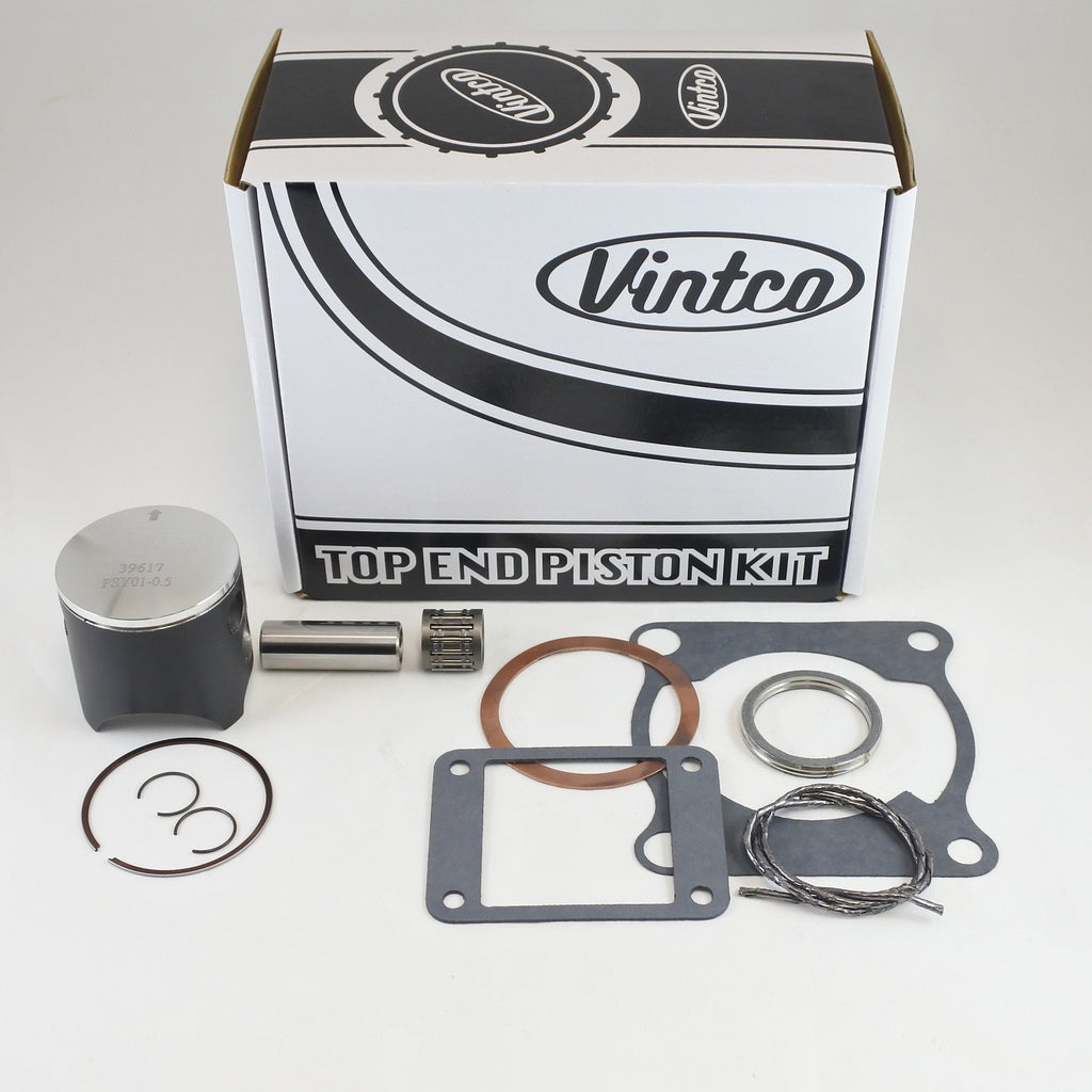 TOP END PISTON KIT 78-78 YAMAHA YZ 125 56.5mm 0.5mm OVER 2X3-11111-00-00 VINTCO KTY03-0.5