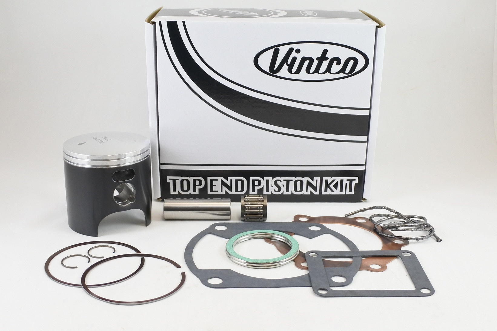 TOP END PISTON KIT 75-76 YAMAHA MX YZ 250 70.5mm OVER VINTCO KTY08-0.5