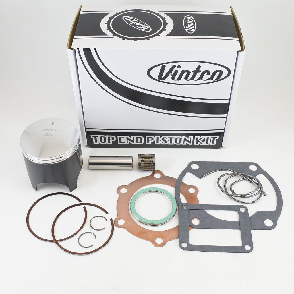 TOP END PISTON KIT 75-76 YAMAHA MX YZ 250 71.0mm 1.0mm OVER VINTCO KTY08-1.0