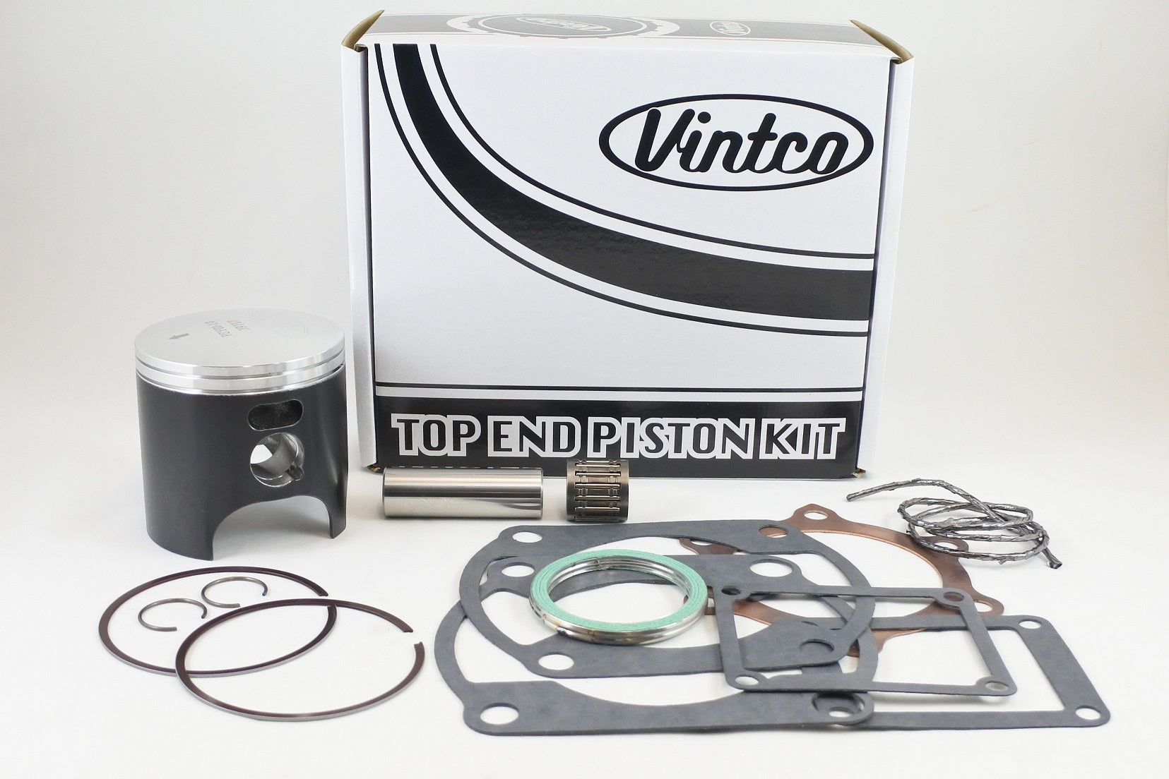 TOP END PISTON KIT 77-77 YAMAHA YZ 250 71.0mm 1.0mm OVER VINTCO KTY09-1.0