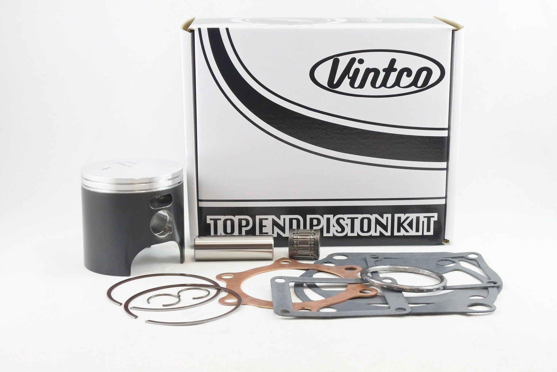 TOP END PISTON KIT 78-78 YAMAHA YZ 250 70.5mm 0.5mm OVER VINTCO KTY10-0.5