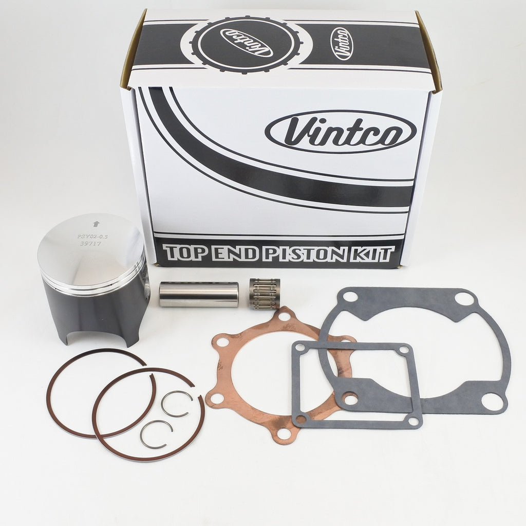 TOP END PISTON KIT 79-80 YAMAHA YZ IT 250 70.5mm 0.5mm OVER VINTCO KTY11-0.5