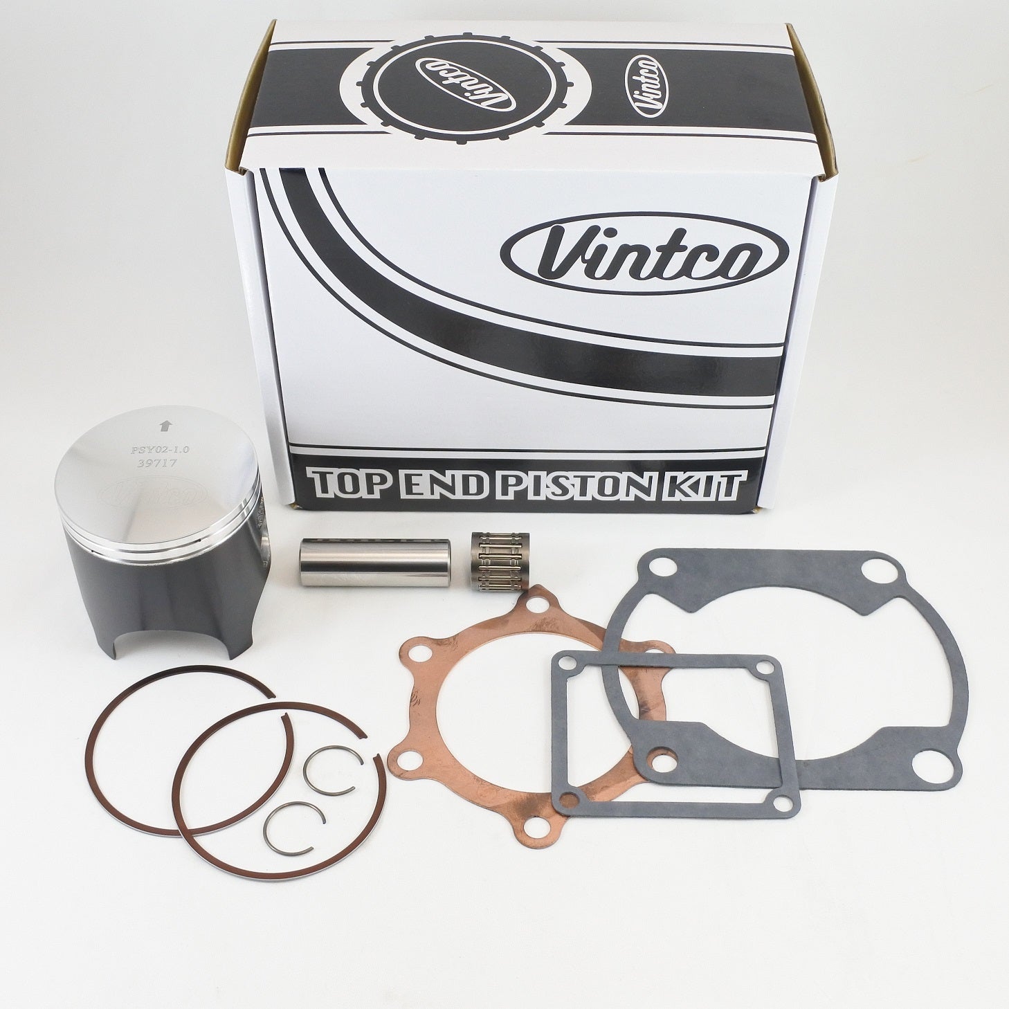 TOP END PISTON KIT 79-80 YAMAHA YZ IT 250 71.0mm 1.0mm OVER VINTCO KTY11-1.0