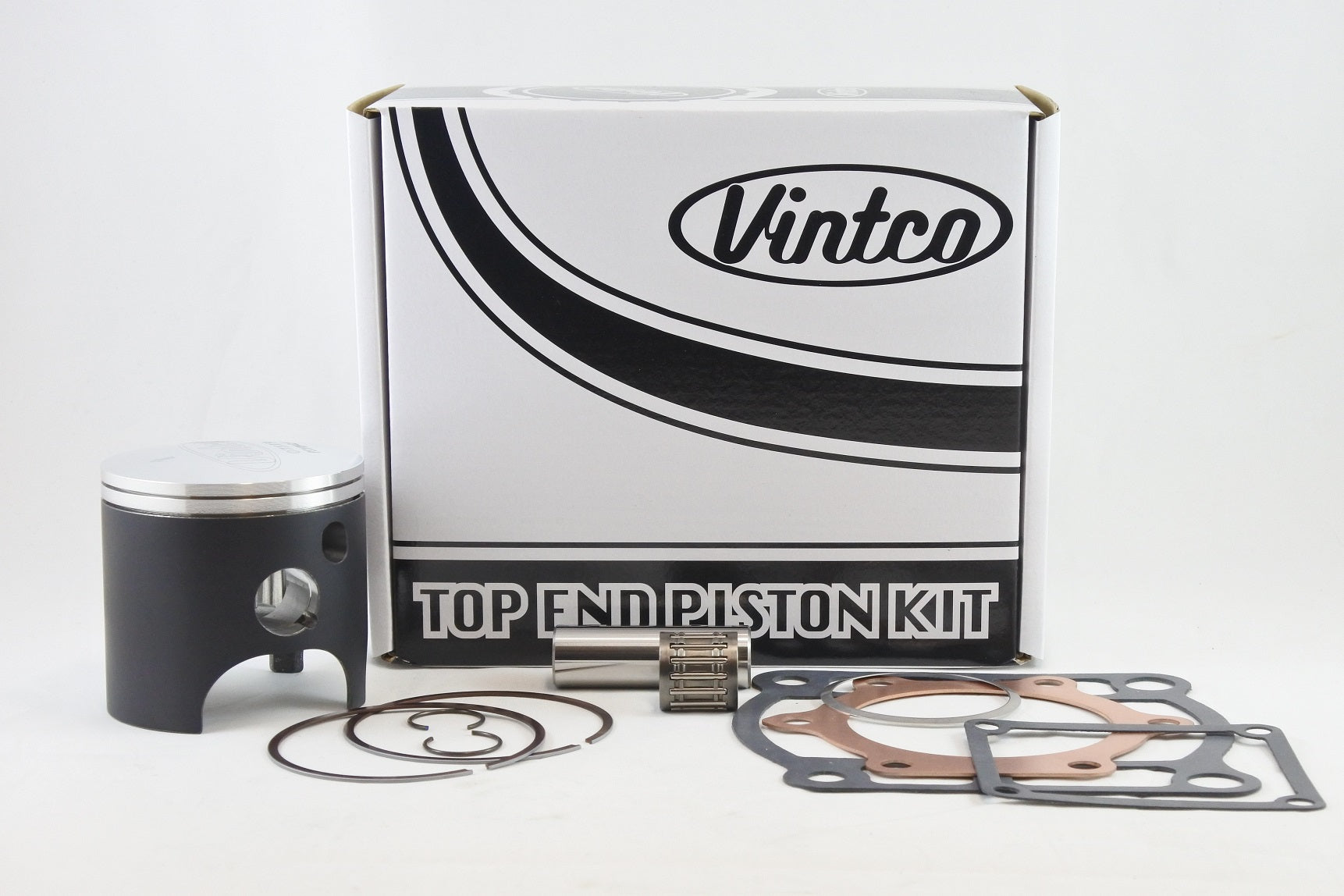 TOP END PISTON KIT 80-81 YAMAHA YZ 250 70.5mm 0.5mm OVER VINTCO KTY12-0.5