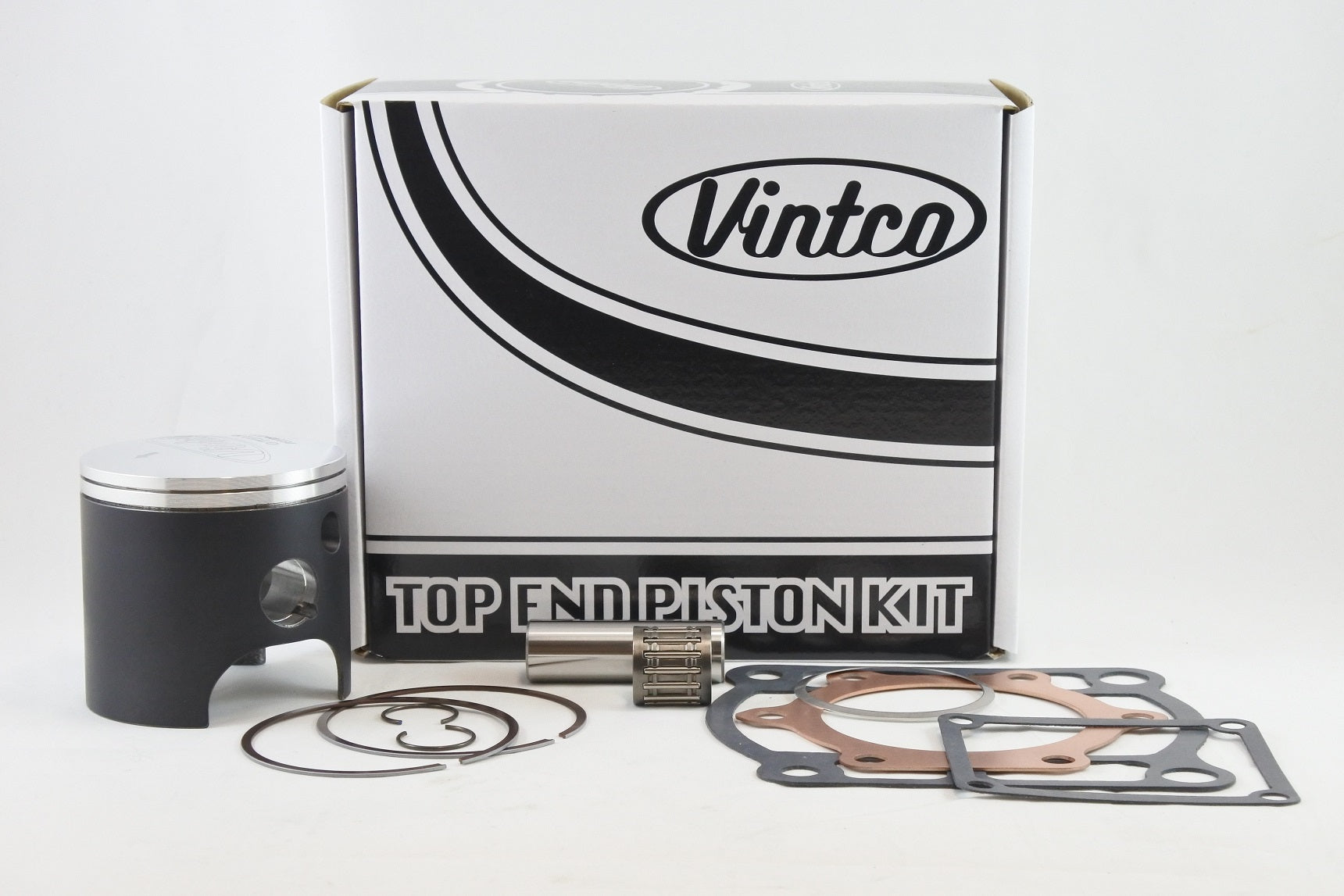 TOP END PISTON KIT 80-81 YAMAHA YZ 250 71.5mm +1.5mm OVER VINTCO KTY12-1.5
