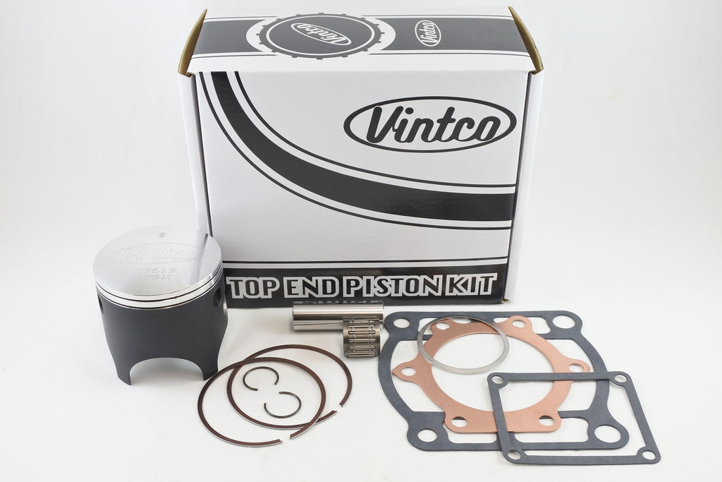 TOP END PISTON KIT 80-81 YAMAHA YZ 250 72mm 2.0mm OVER VINTCO KTY12-2.0