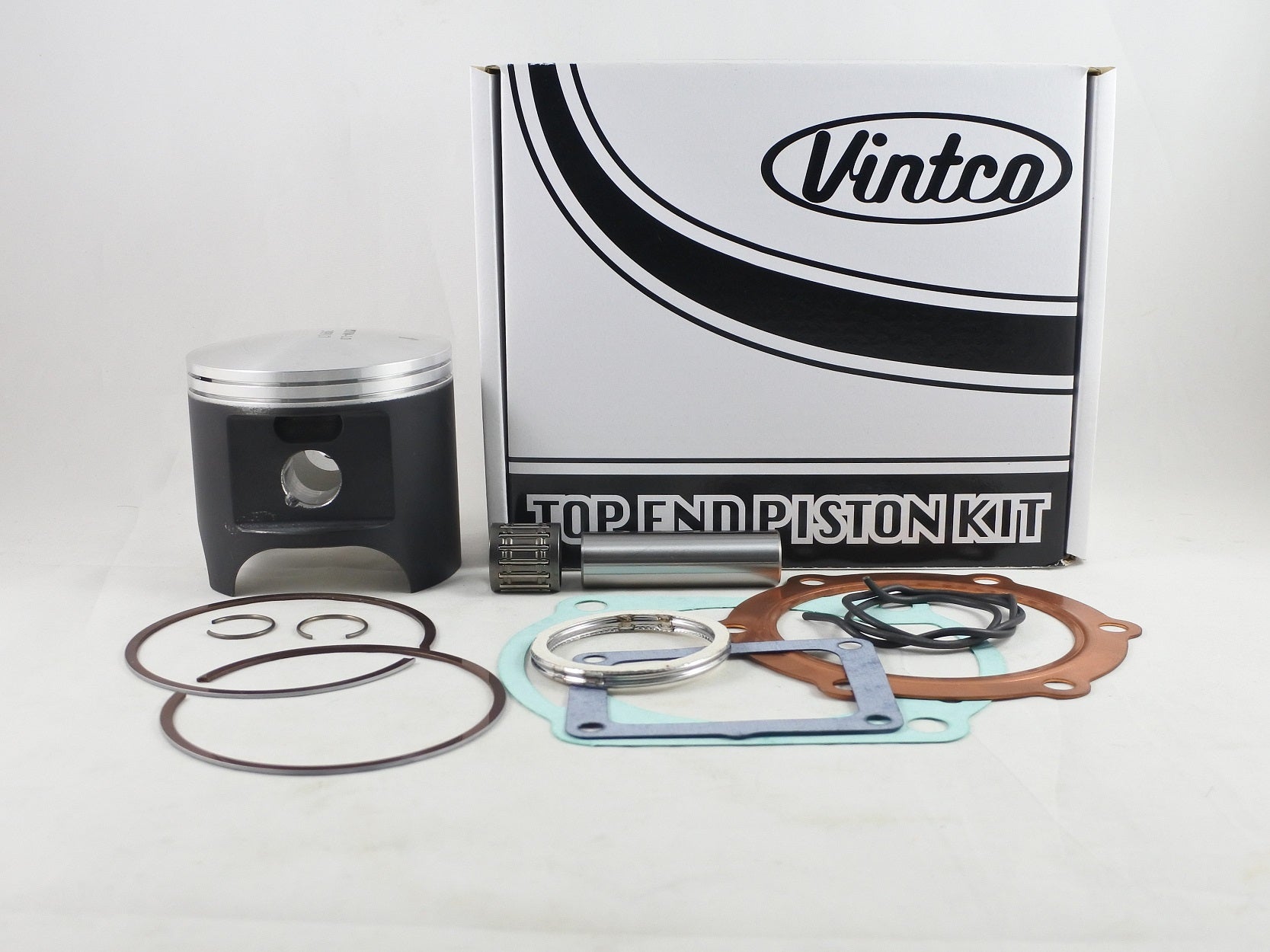 TOP END PISTON KIT 77-78 YAMAHA YZ 400 86.0mm 1.0mm OVER VINTCO KTY15-1.0