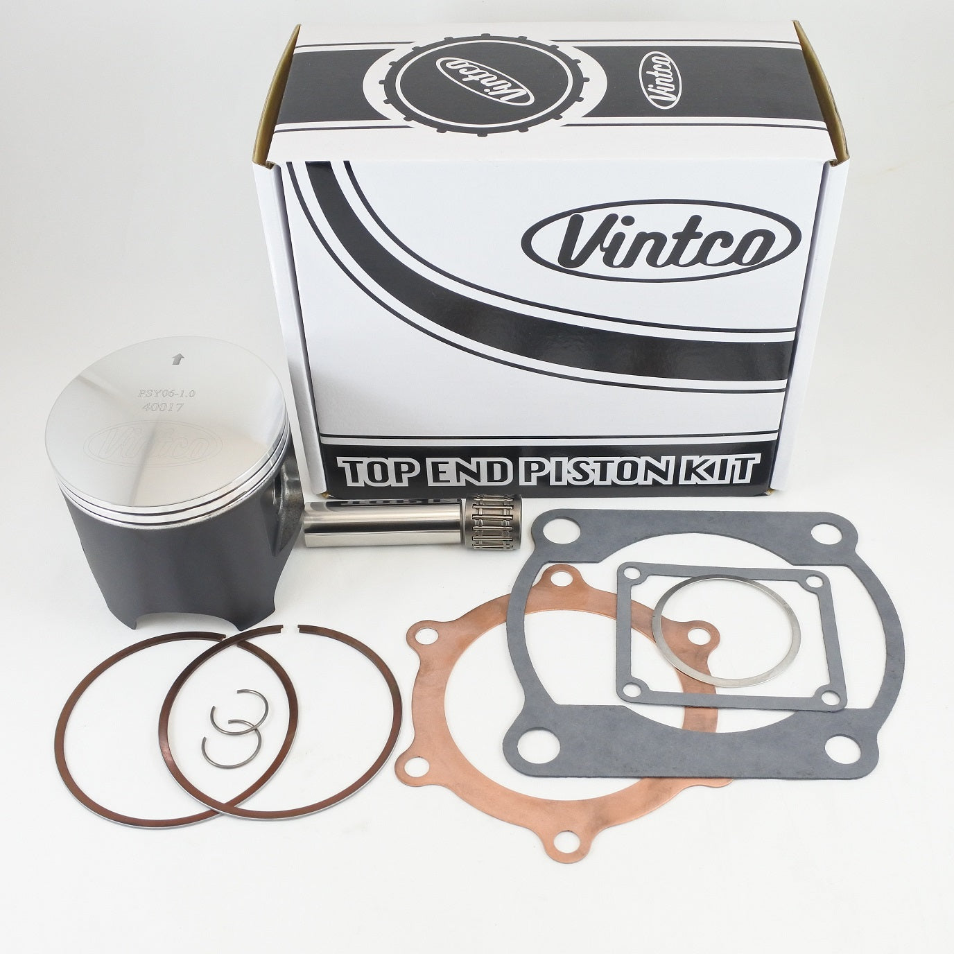 TOP END PISTON KIT 80-81 YAMAHA YZ 465 86.0mm 1.0mm OVER VINTCO KTY16-1.0