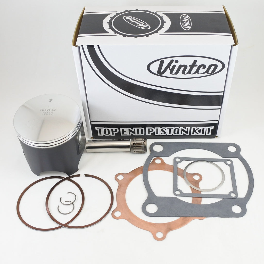 TOP END PISTON KIT 80-81 YAMAHA YZ 465 86.5mm 1.5mm OVER VINTCO KTY16-1.5