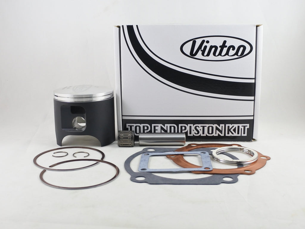 TOP END PISTON KIT 75-75 YAMAHA MX 400 86.00mm +1.0mm OVER VINTCO KTY17-1.0