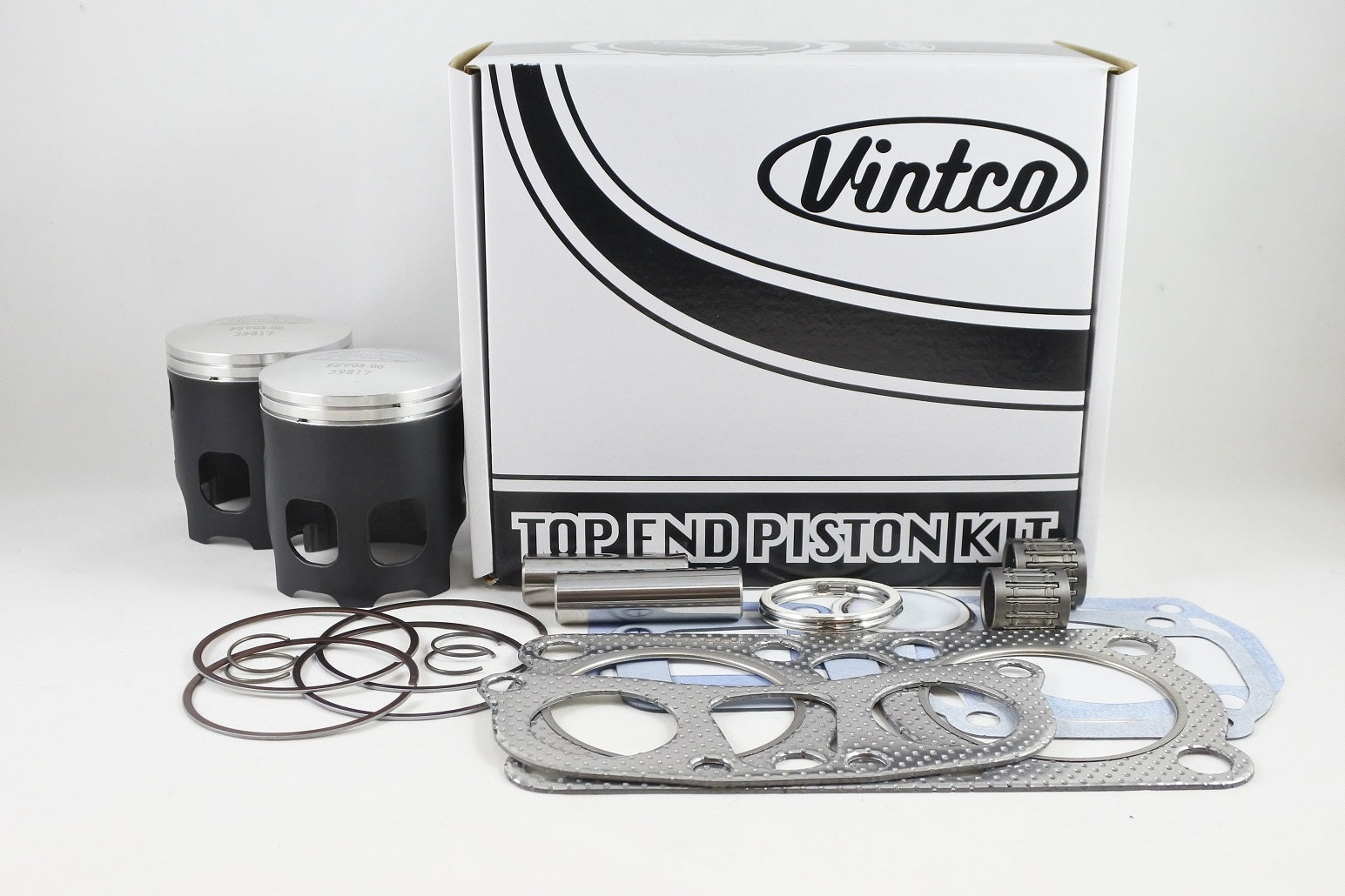 TOP END PISTON KIT 79-79 YAMAHA RD 400 64.0mm STANDARD VINTCO KTY18-00