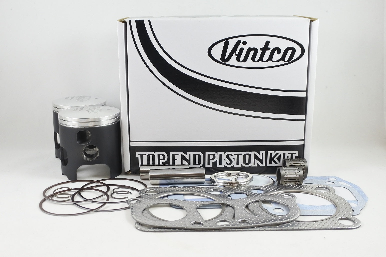 TOP END PISTON KIT 79-79 YAMAHA RD 400 65.5mm 1.5mm OVER VINTCO KTY18-1.5