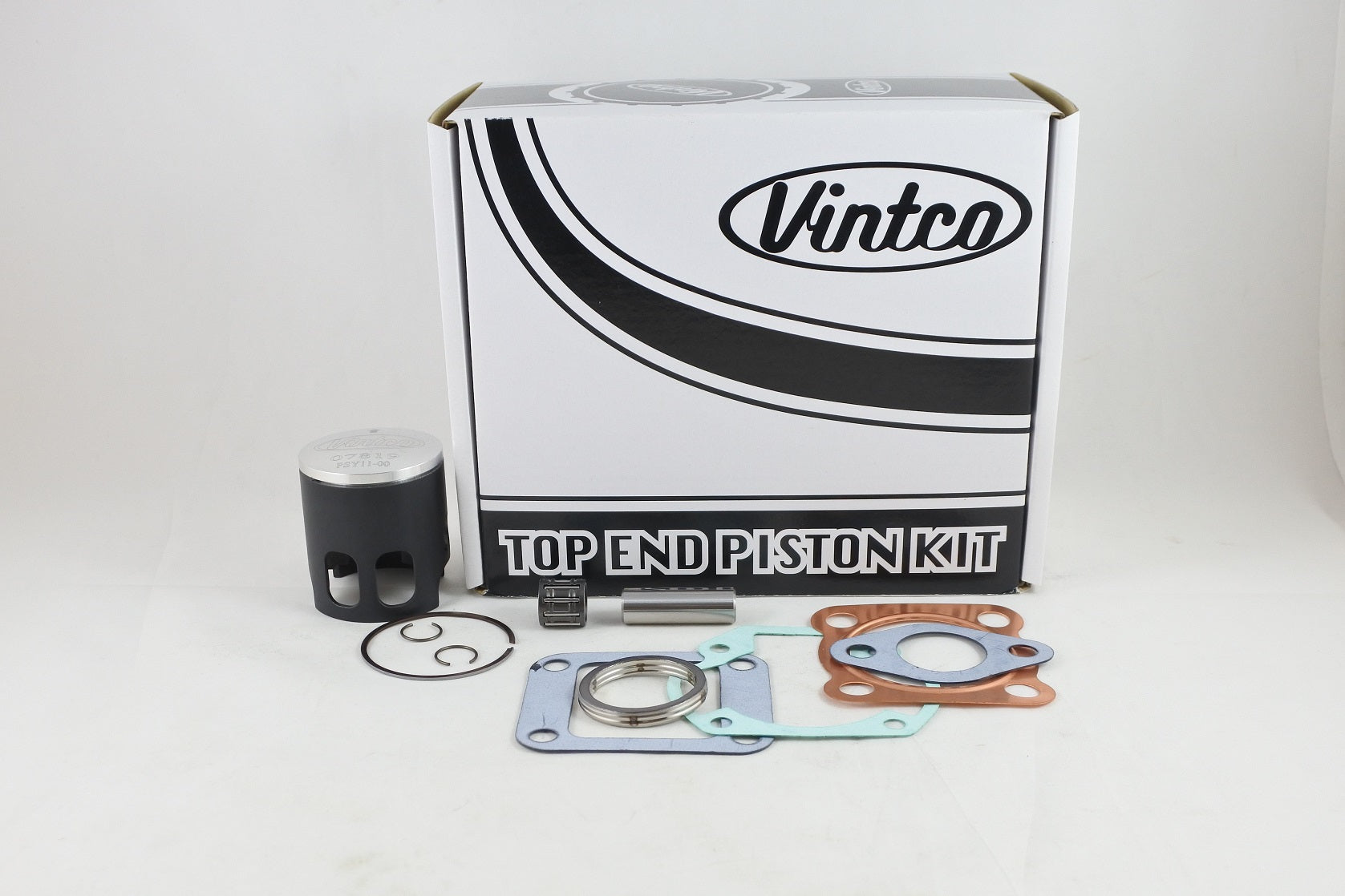 TOP END PISTON KIT 76-77 YAMAHA YZ 80 49mm STANDARD VINTCO KTY22-00