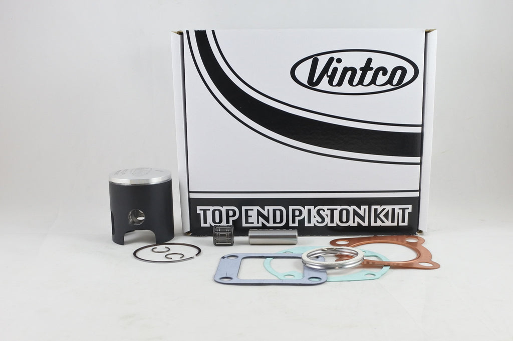 TOP END PISTON KIT 78-79 YAMAHA YZ 80 49.5mm 0.5mm OVER VINTCO KTY23-0.5