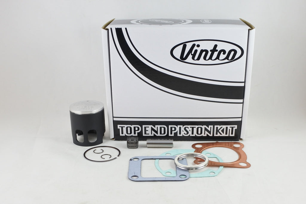 TOP END PISTON KIT 78-79 YAMAHA YZ 80 49.5mm 0.5mm OVER VINTCO KTY23-0.5