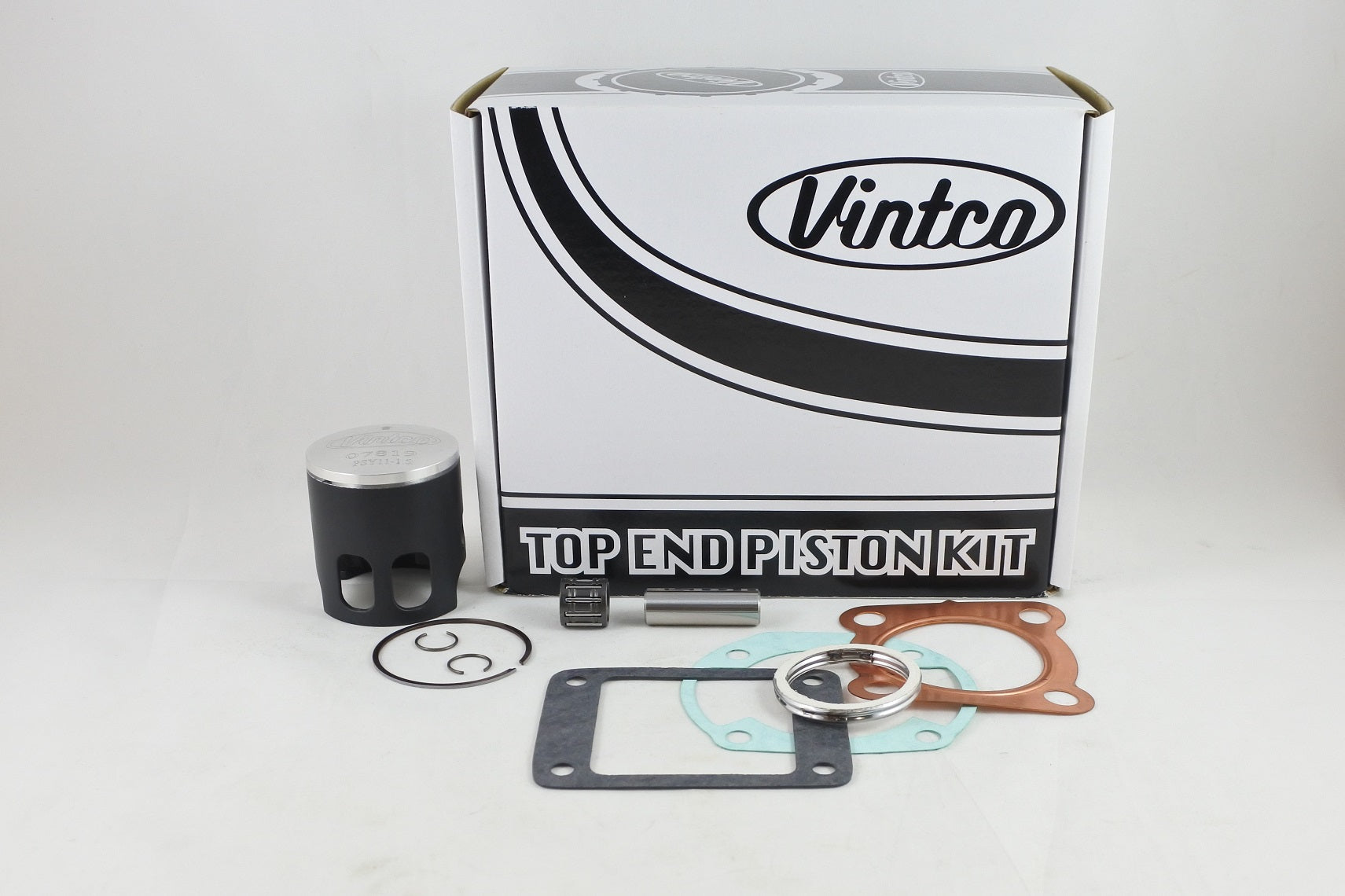 TOP END PISTON KIT 80-80 YAMAHA YZ 80 50.5mm +1.5mm OVER VINTCO KTY24-1.5