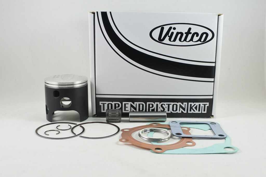 TOP END PISTON KIT 79-81 YAMAHA DT MX 175 66.5mm 0.5mm OVER VINTCO KTY26-0.5