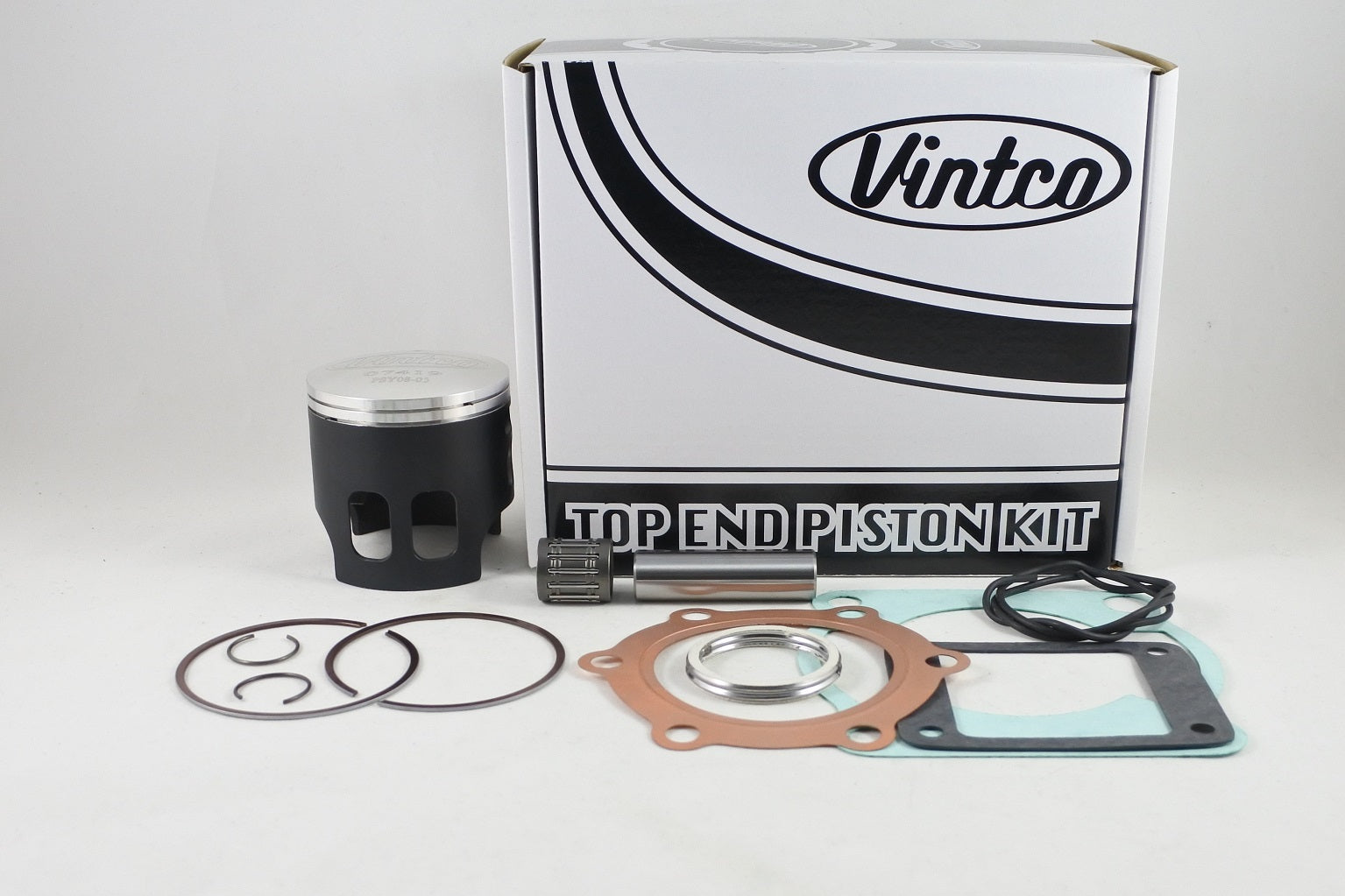 TOP END PISTON KIT 77-79 YAMAHA IT 175 66.5mm 0.5mm OVER VINTCO KTY27-0.5