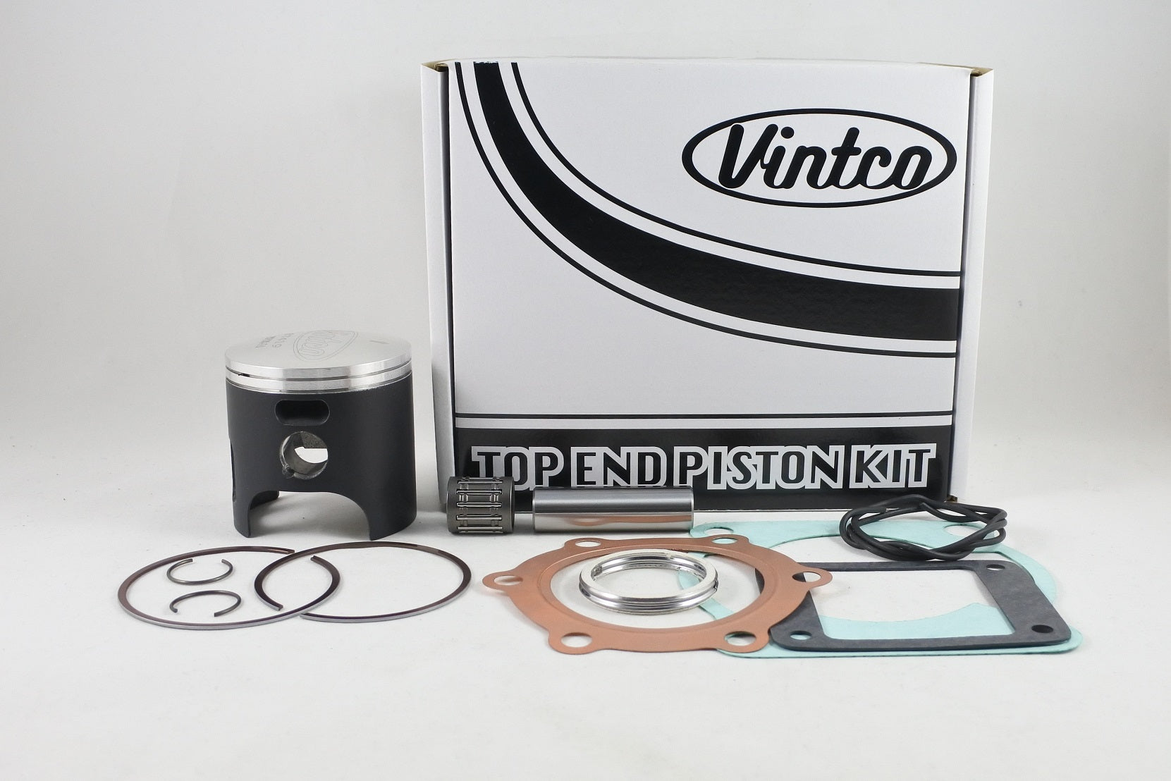 TOP END PISTON KIT 77-79 YAMAHA IT 175 67mm 1.0mm OVER VINTCO KTY27-1.0