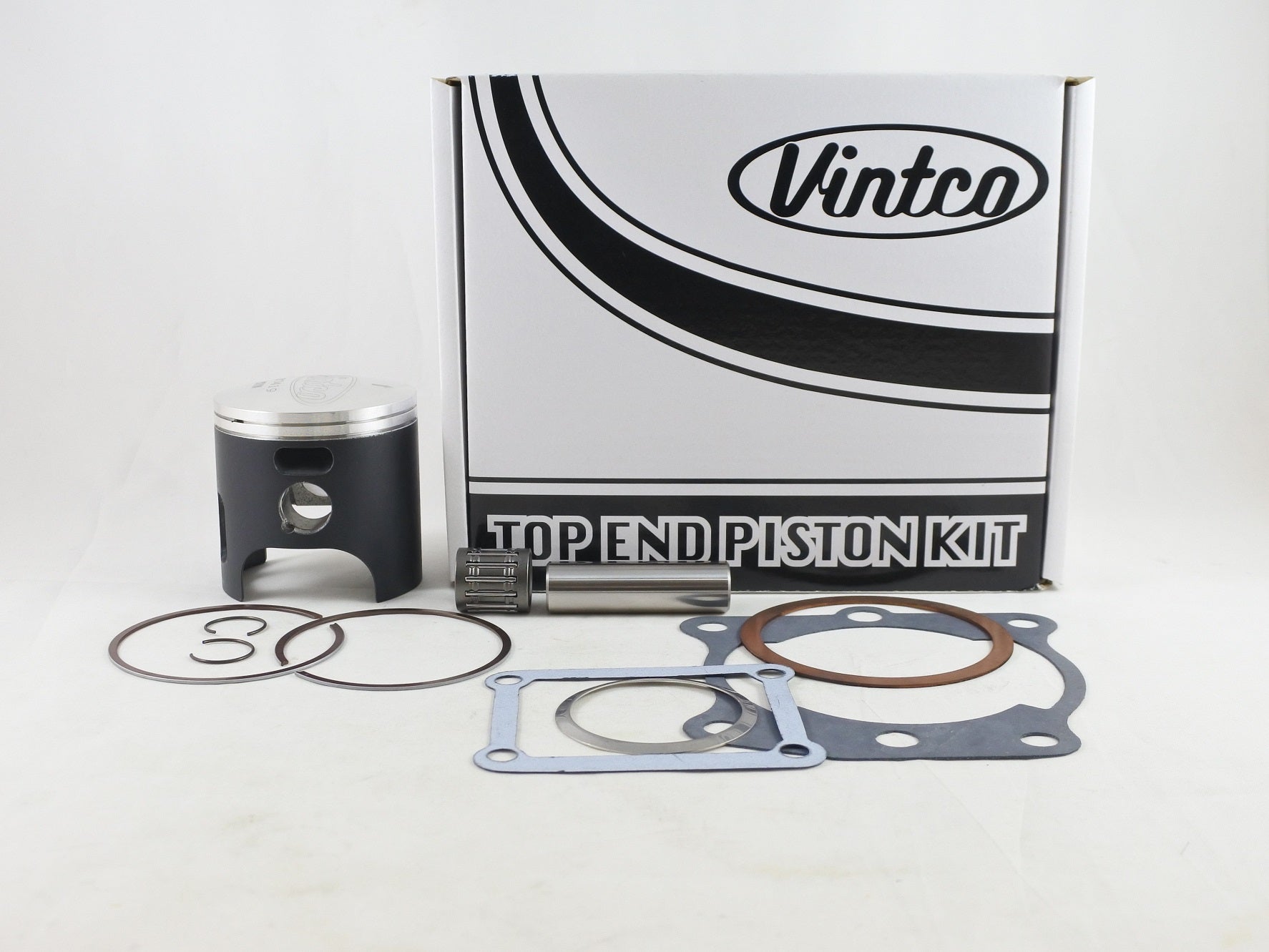 TOP END PISTON KIT 80-81 YAMAHA IT 175 67mm 1.0mm OVER VINTCO KTY28-1.0