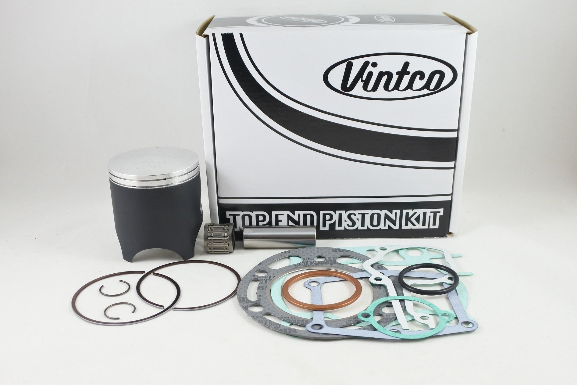 TOP END PISTON KIT 84-85 YAMAHA YZ 250 68.5mm 0.5mm OVER VINTCO KTY37-0.5