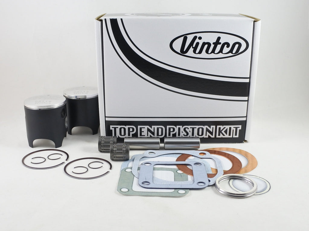 TOP END PISTON KIT 73-75 YAMAHA RD 250 55mm 1.0mm OVER VINTCO KTY47-1.0