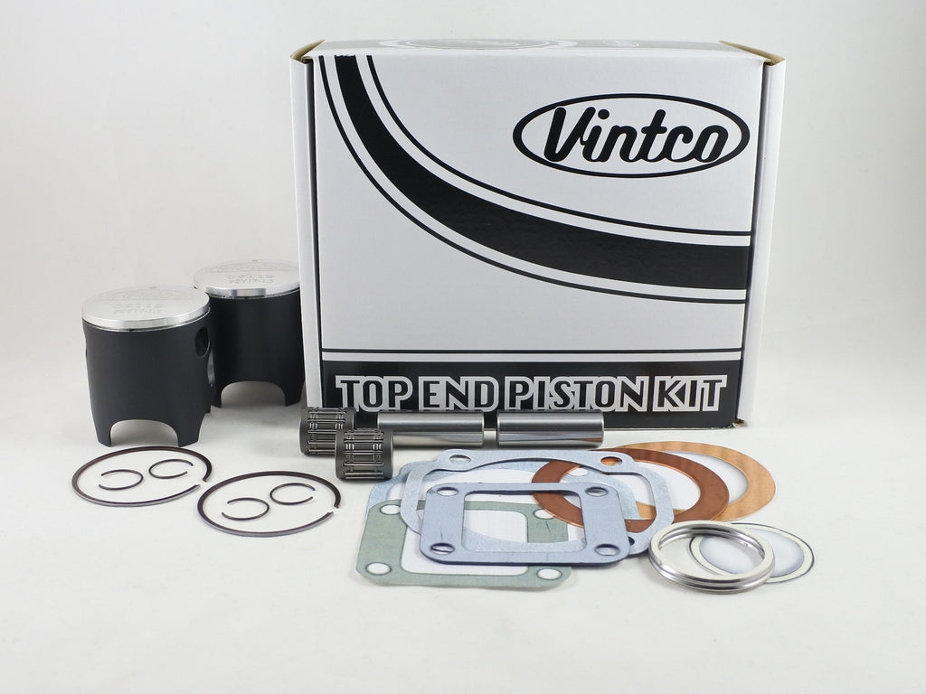 TOP END PISTON KIT 73-75 YAMAHA RD 250 55.5mm 1.5mm OVER VINTCO KTY47-1.5
