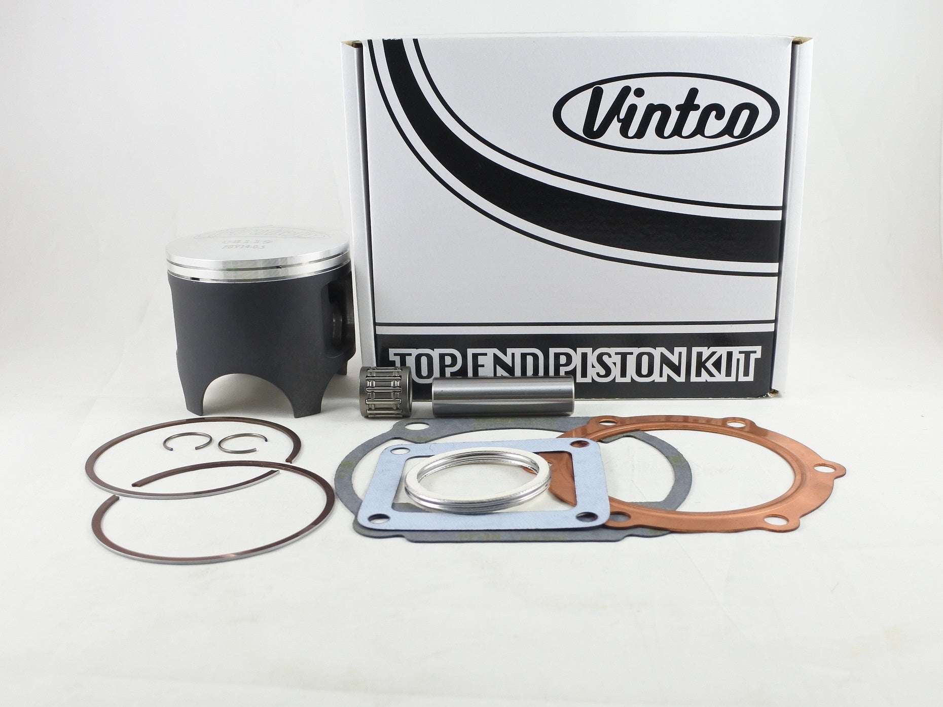 TOP END PISTON KIT 75-76 YAMAHA DT 400 85.5mm 0.5mm OVER VINTCO KTY48-0.5