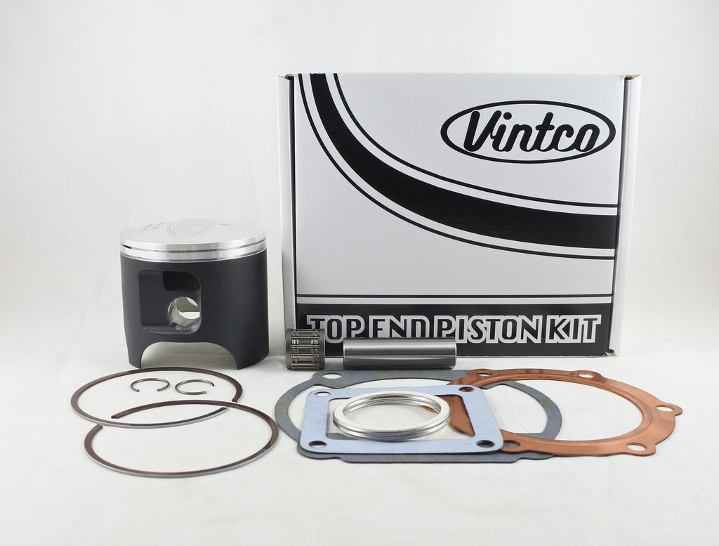 TOP END PISTON KIT 75-76 YAMAHA DT 400 86mm 1.0mm OVER VINTCO KTY48-1.0