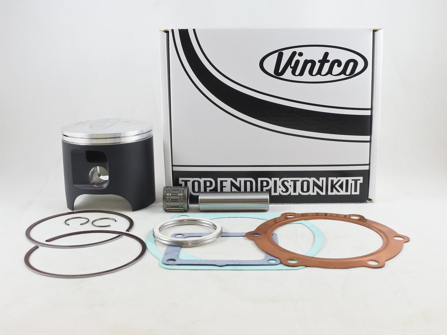 TOP END PISTON KIT 77-77 YAMAHA DT 400 86mm 1.0mm OVER VINTCO KTY49-1.0