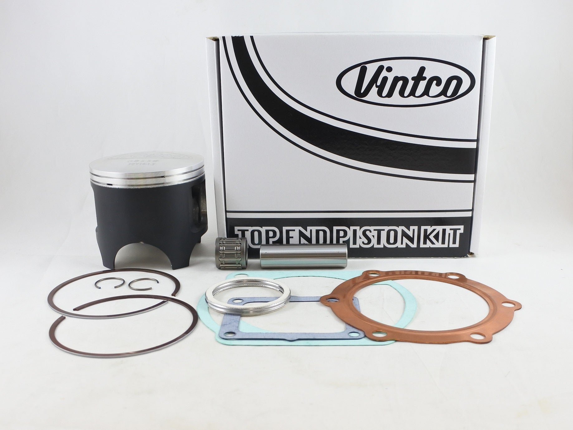 TOP END PISTON KIT 77-77 YAMAHA DT 400 86.5mm 1.5mm OVER VINTCO KTY49-1.5
