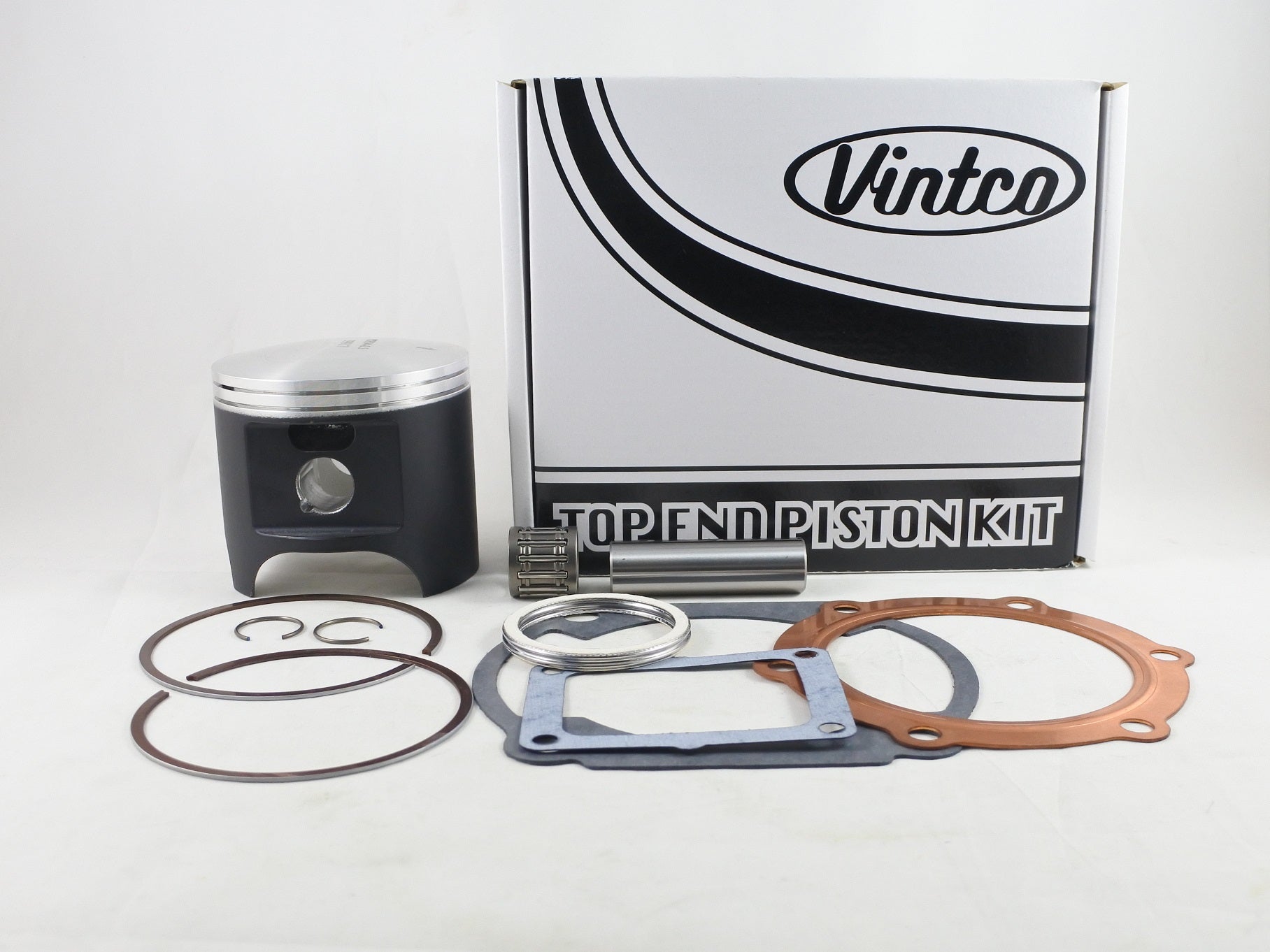 TOP END PISTON KIT 76-76 YAMAHA IT YZ 400 85.5mm 0.5mm OVER VINTCO KTY50-0.5