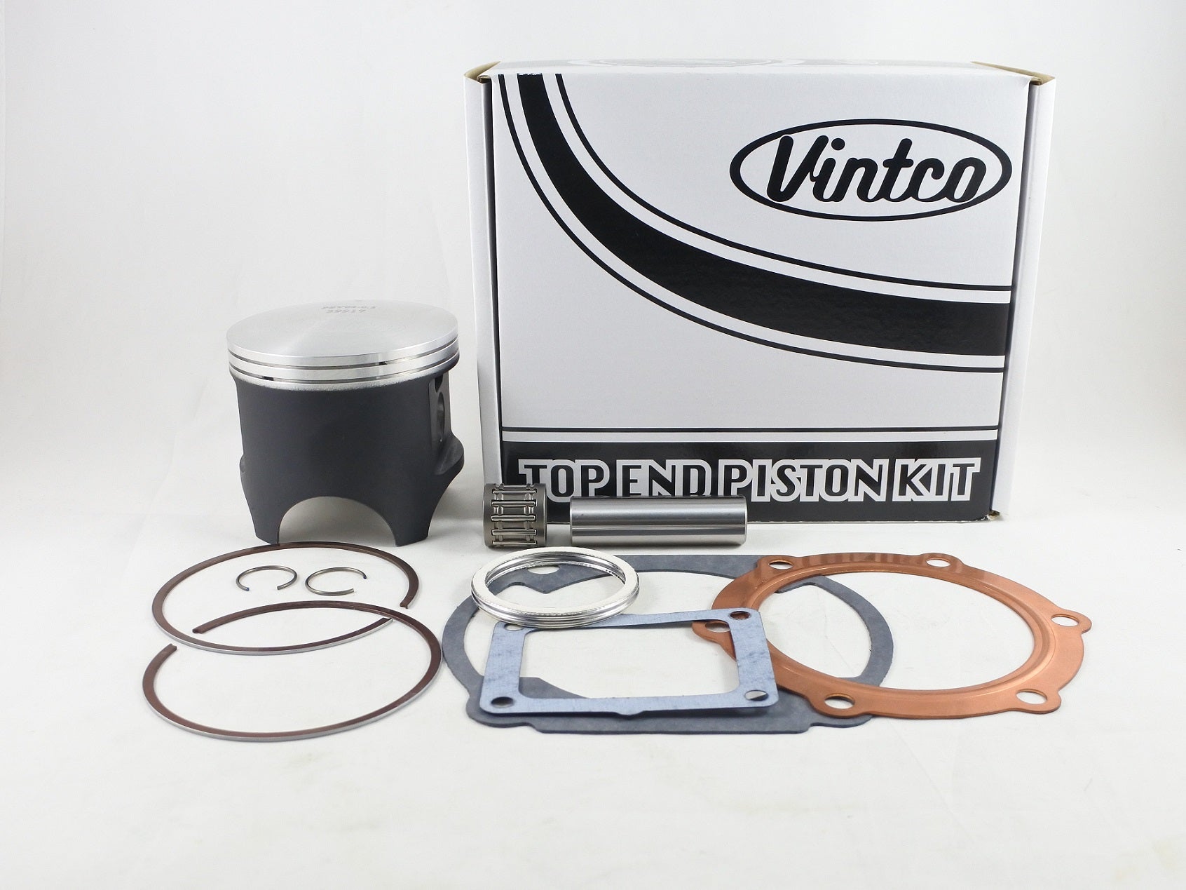 TOP END PISTON KIT 76-76 YAMAHA IT YZ 400 85.5mm 0.5mm OVER VINTCO KTY50-0.5