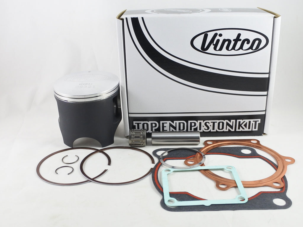 TOP END PISTON KIT 82-84 YAMAHA IT YZ 490 87.5mm 0.5 OVER VINTCO KTY53-0.5