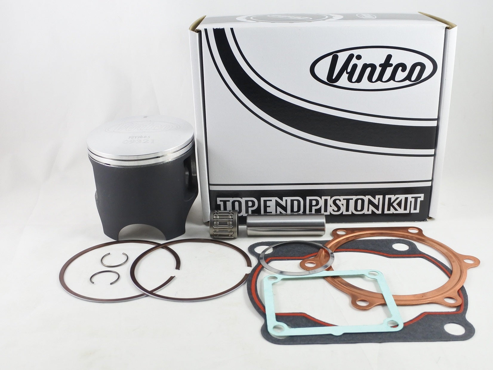 TOP END PISTON KIT 82-84 YAMAHA IT YZ 490 87.5mm 0.5 OVER VINTCO KTY53-0.5
