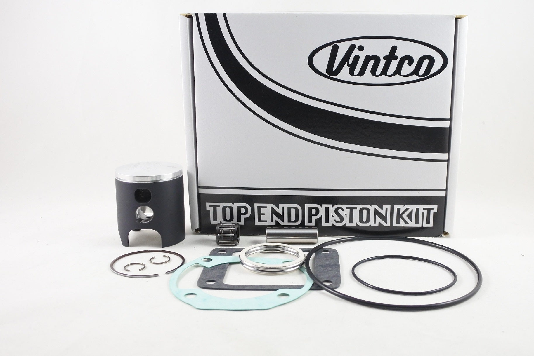 TOP END PISTON KIT 82-82 YAMAHA YZ 80 48.5mm 1.5mm OVER VINTCO KTY57-1.5